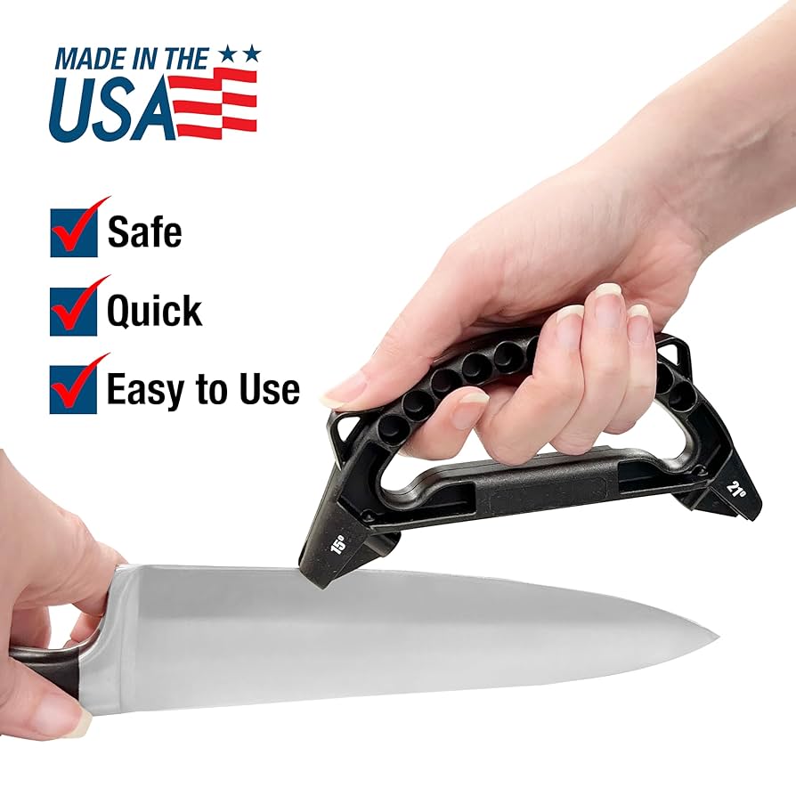 Amazon.com: AccuSharp Gourmet Series, 15 & 21 Degree Dual